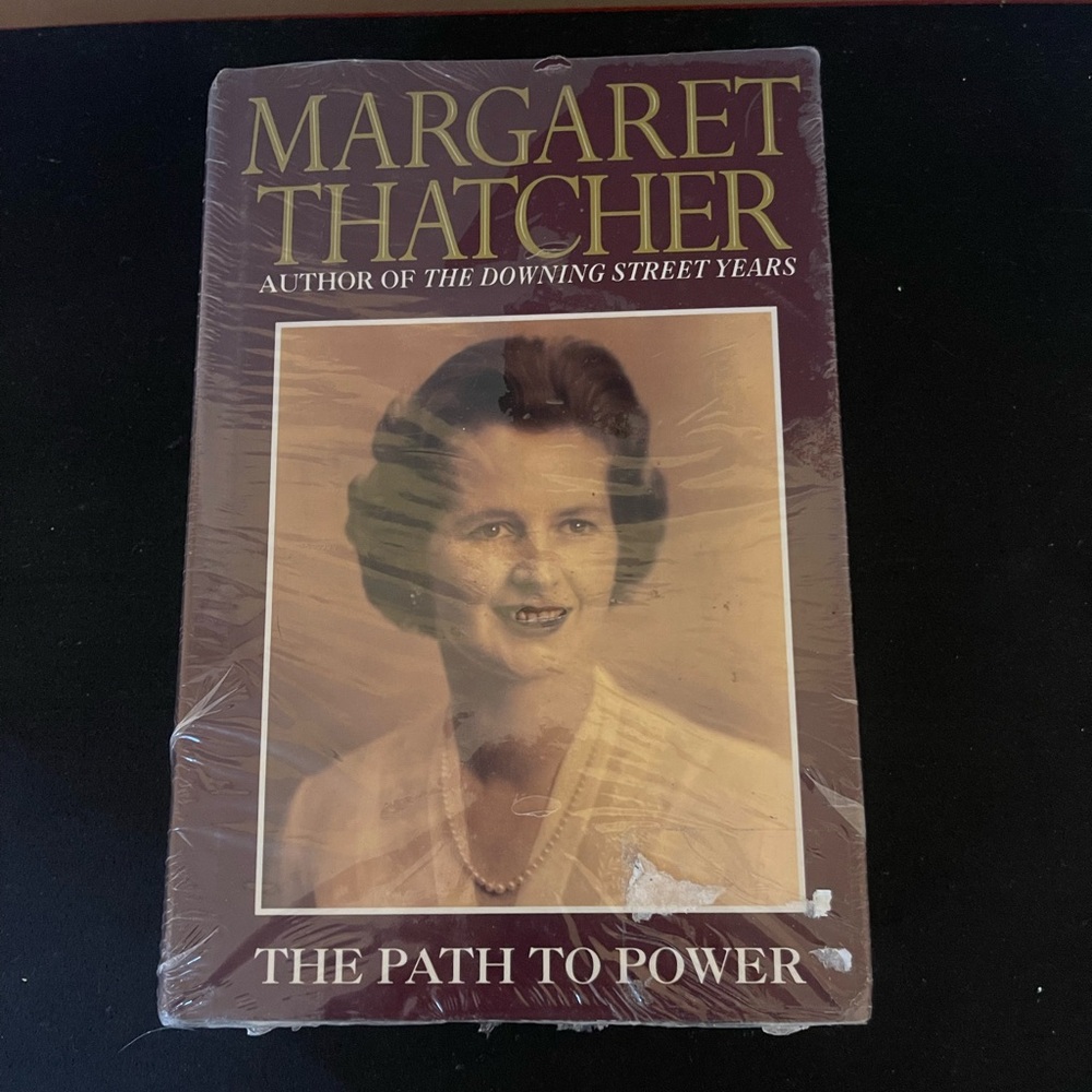 Margaret Thatcher The Path To Power Book Vintage Very Rare New Sealed Women